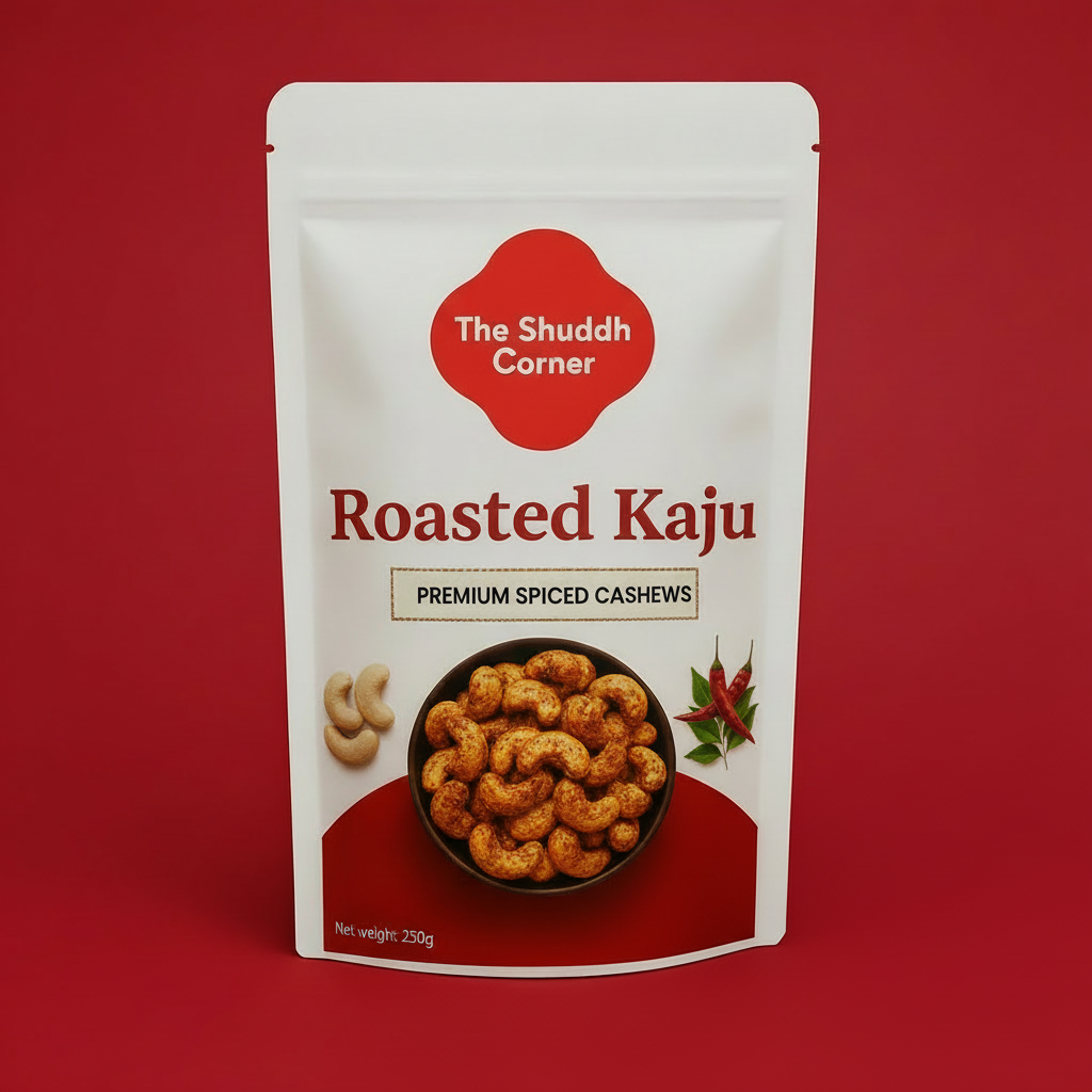 Roasted Masala Kaju - Premium Spiced Cashews (250g)