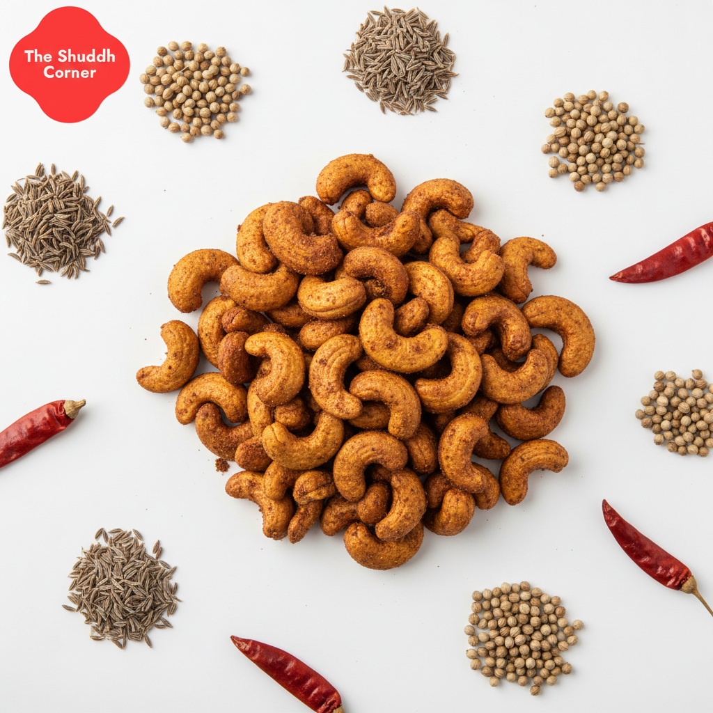 Masala Kaju with Whole Spices