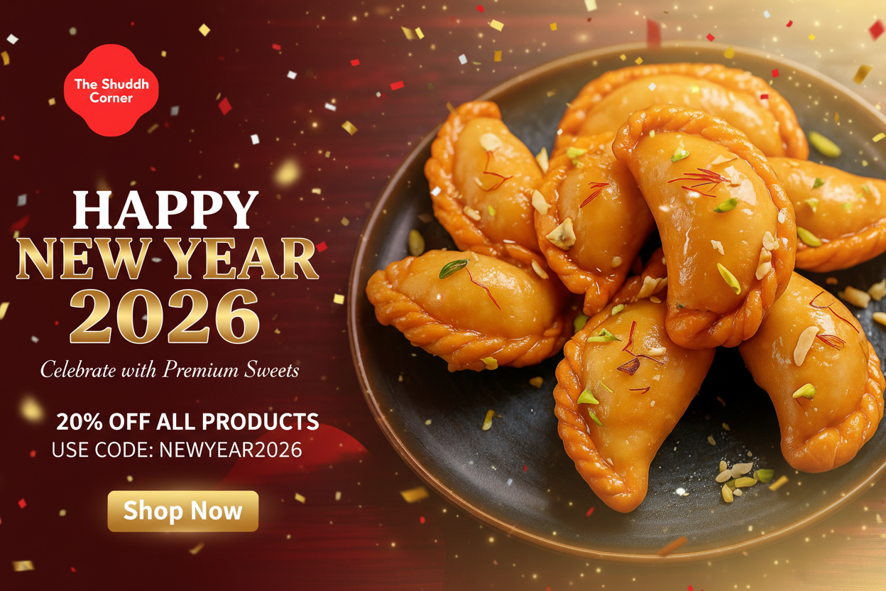 New Year Homepage Banner - Gujiya