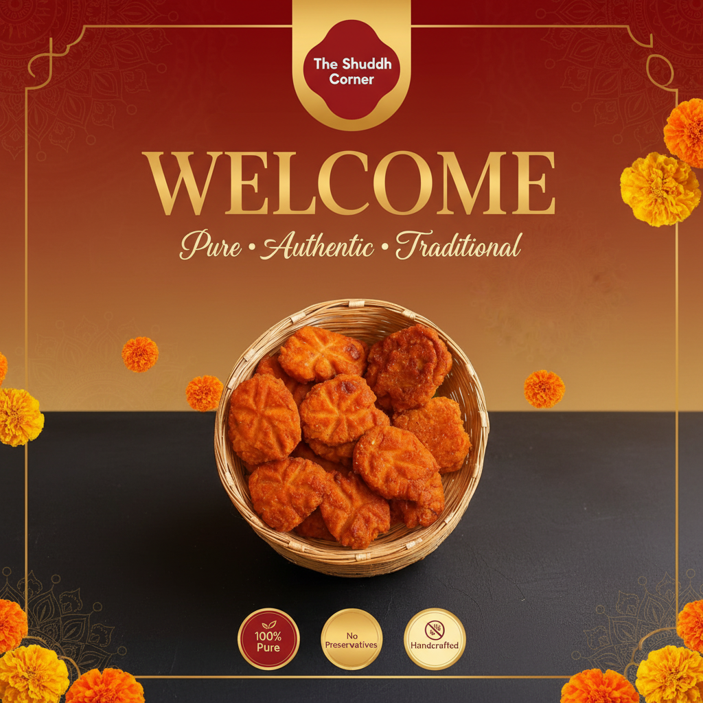 The Shuddh Corner Attractive Instagram Welcome Post