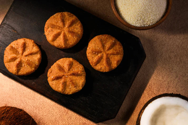 Jaggery Thekua - Traditional Sweet Snack with Pure Gur (250g)